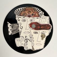 Idees Collage on Vinil Record - Lluís Barbadillo