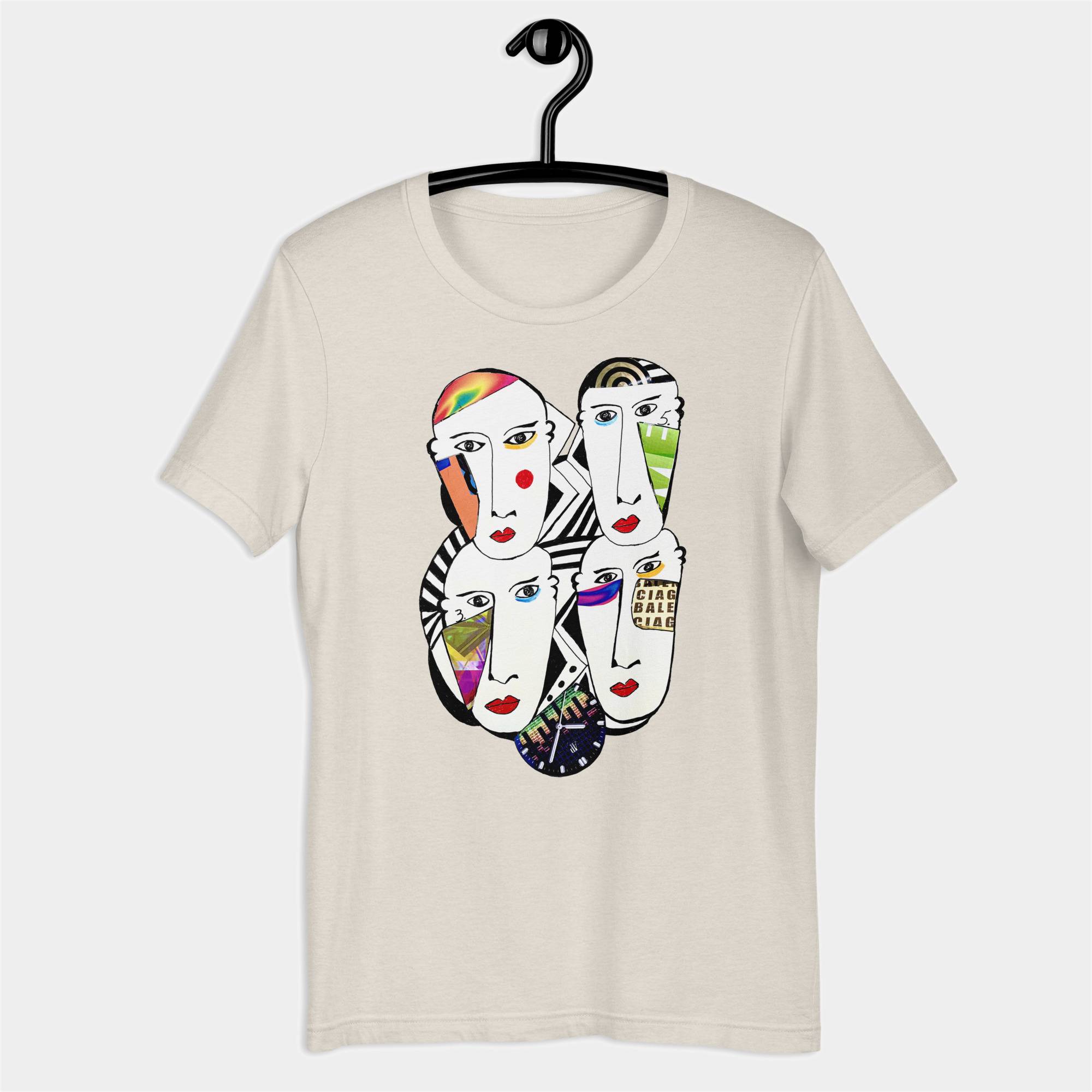 unisex-staple-t-shirt-heather-dust-front-635245e16fde2.jpg HEATHER DUST - Foursome unisex staple t-Shirt