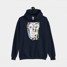 No.3 Navy Hoodie (sudadera con capucha) Unisex No.3 Navy Hoodie (sudadera con capucha) Unisex