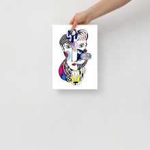 Monday Rolex - Matte paper poster 21x30-cm Monday Rolex - Matte paper poster 21x30-cm