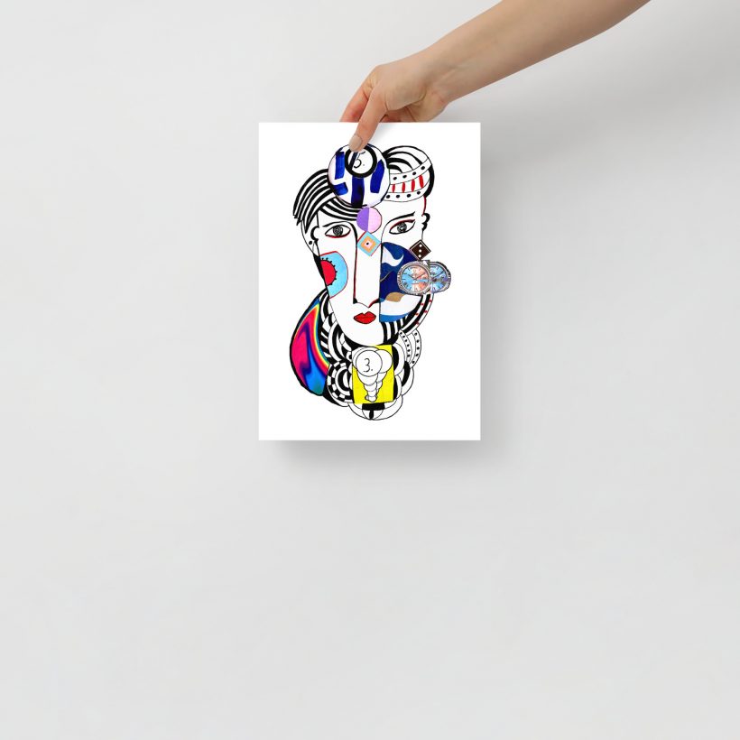 Monday Rolex - Matte paper poster 21x30-cm Monday Rolex - Matte paper poster 21x30-cm