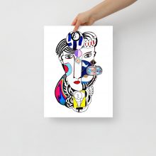 Monday Rolex - Matte paper poster 30x40-cm Monday Rolex - Matte paper poster 30x40-cm