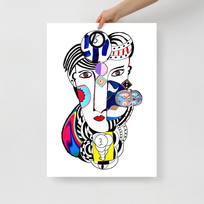 Monday Rolex - Matte paper poster 50x70-cm Monday Rolex - Matte paper poster 50x70-cm