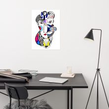 Monday Rolex - Matte paper poster 50x70-cm Monday Rolex - Matte paper poster 50x70-cm