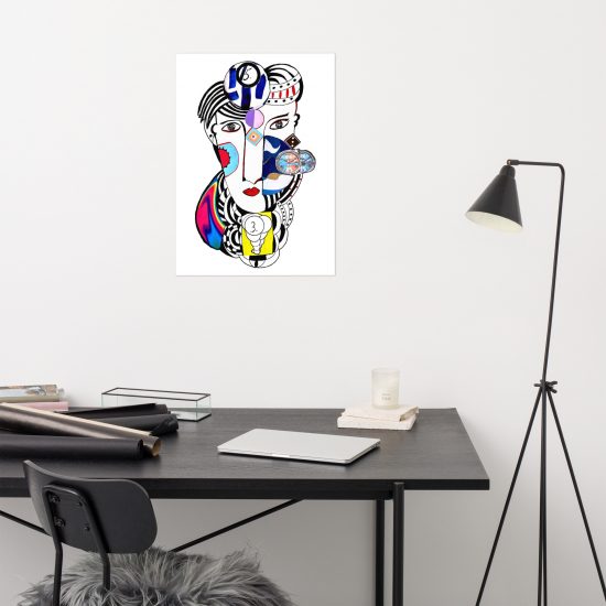 Monday Rolex - Matte paper poster 50x70-cm