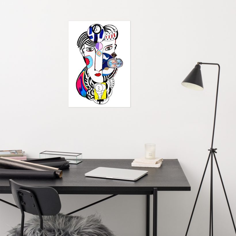 Monday Rolex - Matte paper poster 50x70-cm Monday Rolex - Matte paper poster 50x70-cm