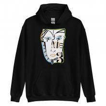 No.3 Black Hoodie (sudadera con capucha) Unisex No.3 Black Hoodie (sudadera con capucha) Unisex