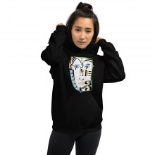No.3 Black Hoodie (sudadera con capucha) Unisex No.3 Black Hoodie (sudadera con capucha) Unisex