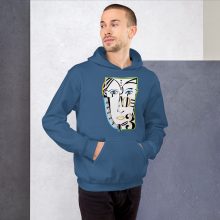 No.3 Indigo Blue Hoodie (sudadera con capucha) Unisex No.3 Indigo Blue Hoodie (sudadera con capucha) Unisex