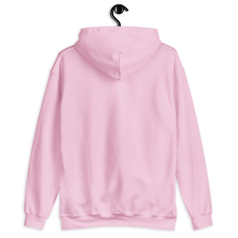 No.3 Light Pink Hoodie (sudadera con capucha) Unisex No.3 Light Pink Hoodie (sudadera con capucha) Unisex