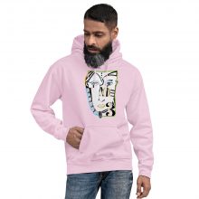 No.3 Light Pink Hoodie (sudadera con capucha) Unisex No.3 Light Pink Hoodie (sudadera con capucha) Unisex