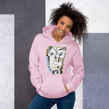 No.3 Light Pink Hoodie (sudadera con capucha) Unisex No.3 Light Pink Hoodie (sudadera con capucha) Unisex