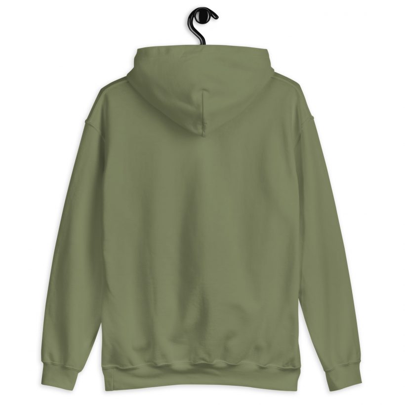 No.3 Military Green Hoodie (sudadera con capucha) Unisex No.3 Military Green Hoodie (sudadera con capucha) Unisex
