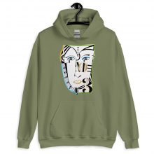 No.3 Military Green Hoodie (sudadera con capucha) Unisex No.3 Military Green Hoodie (sudadera con capucha) Unisex