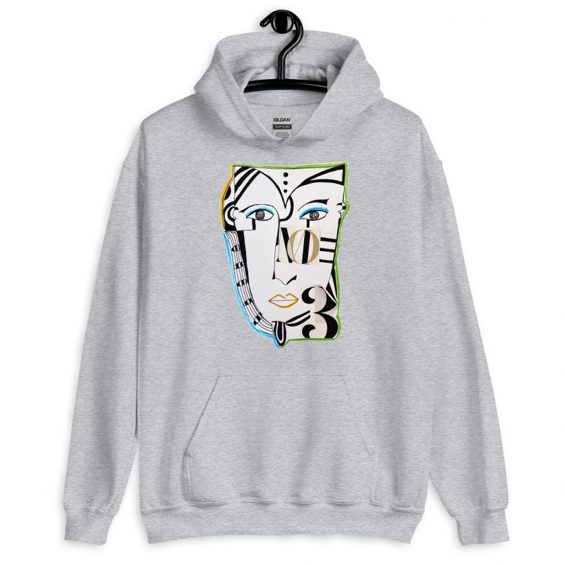 No.3 Sport Grey Hoodie (sudadera con capucha) Unisex No.3 Sport Grey Hoodie (sudadera con capucha) Unisex