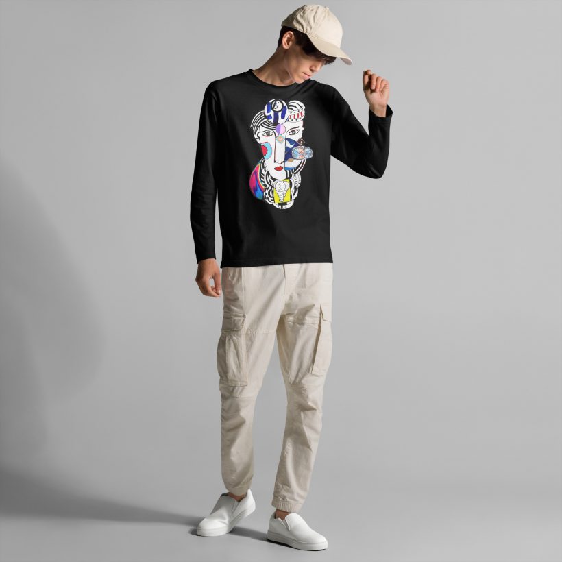 BLACK - Monday Rolex - Unisex long sleeve t-shirt BLACK - Monday Rolex - Unisex long sleeve t-shirt