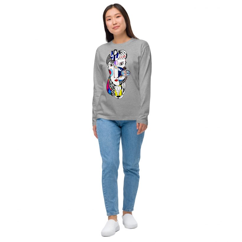 HEATHER GRAY - Monday Rolex - Unisex long sleeve t-shirt HEATHER GRAY - Monday Rolex - Unisex long sleeve t-shirt