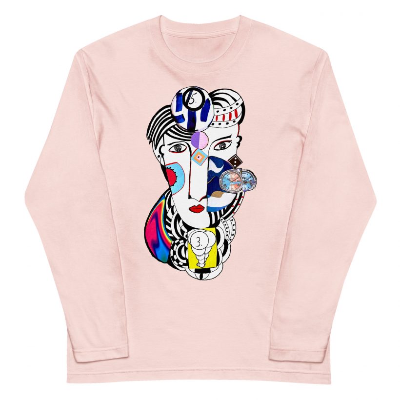 LIGHT PINK - Monday Rolex - Unisex long sleeve t-shirt LIGHT PINK - Monday Rolex - Unisex long sleeve t-shirt