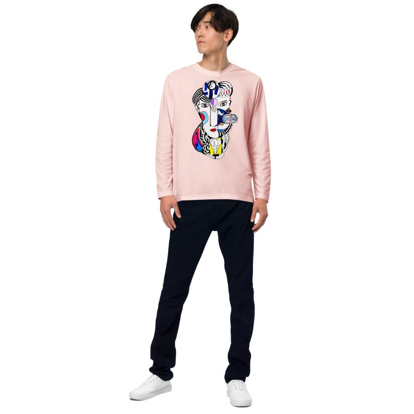 LIGHT PINK - Monday Rolex - Unisex long sleeve t-shirt LIGHT PINK - Monday Rolex - Unisex long sleeve t-shirt