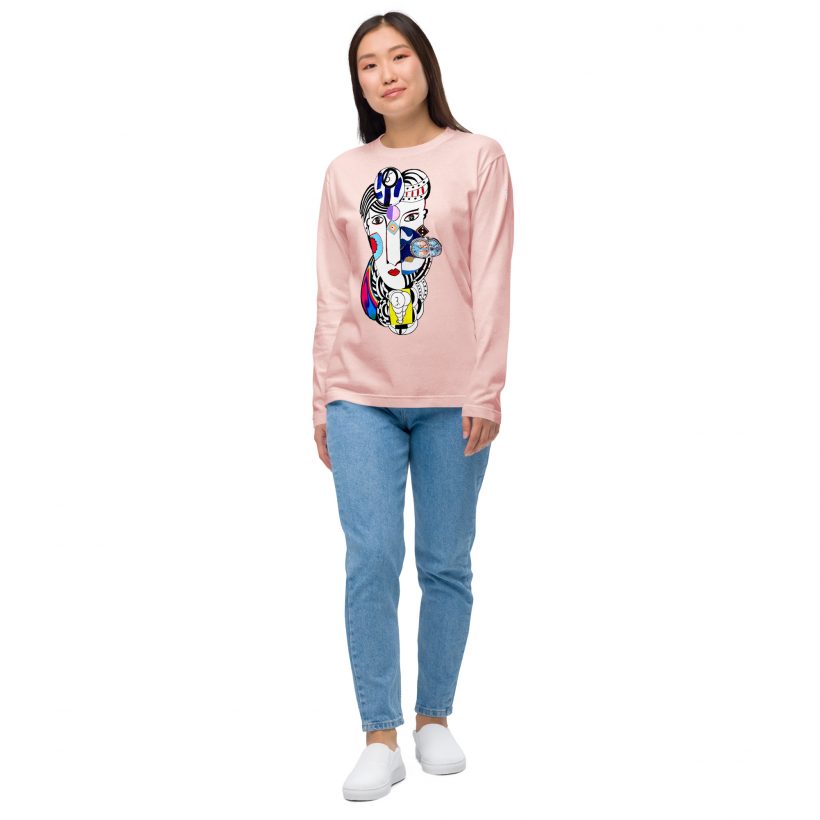 LIGHT PINK - Monday Rolex - Unisex long sleeve t-shirt LIGHT PINK - Monday Rolex - Unisex long sleeve t-shirt