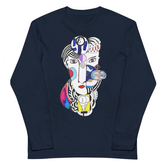 NAVY - Monday Rolex - Unisex long sleeve t-shirt