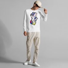 WHITE - Monday Rolex - Unisex long sleeve t-shirt WHITE - Monday Rolex - Unisex long sleeve t-shirt