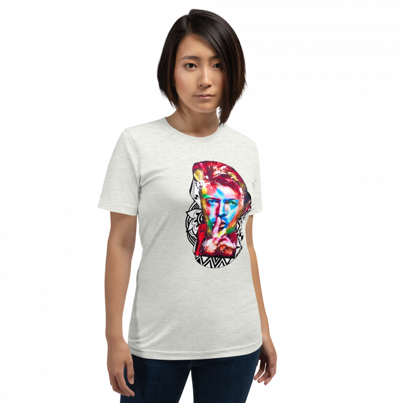 Ash - Pshhhh! Bowie Unisex t-shirt Ash