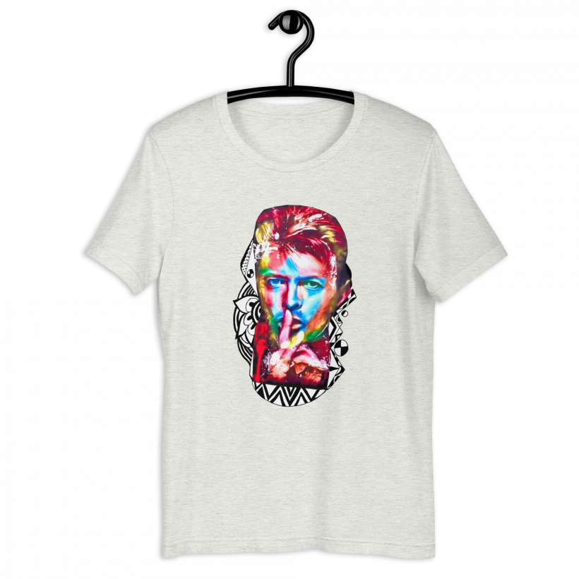 Ash - Pshhhh! Bowie Unisex t-shirt Ash