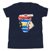 NAVY - Faces357 Youth Staple T-Shirt NAVY - Faces357 Youth Staple T-Shirt
