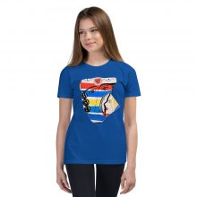 TRUE ROYAL - Faces357 Youth Staple T-Shirt TRUE ROYAL - Faces357 Youth Staple T-Shirt