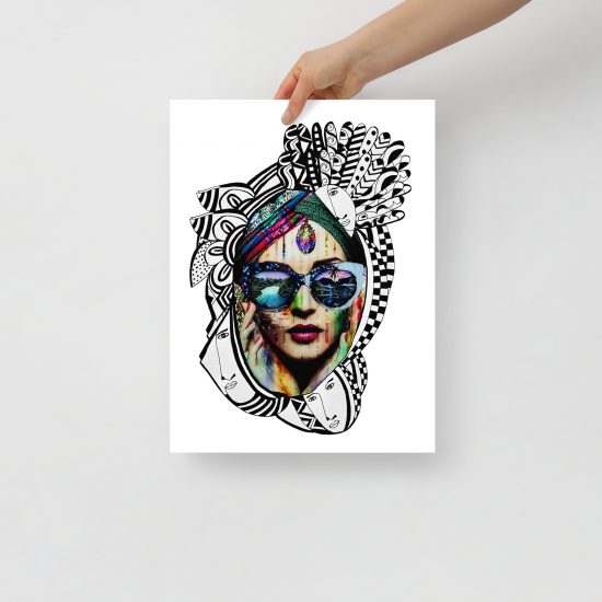 30x40cm Matte Paper Poster - Tropical Me