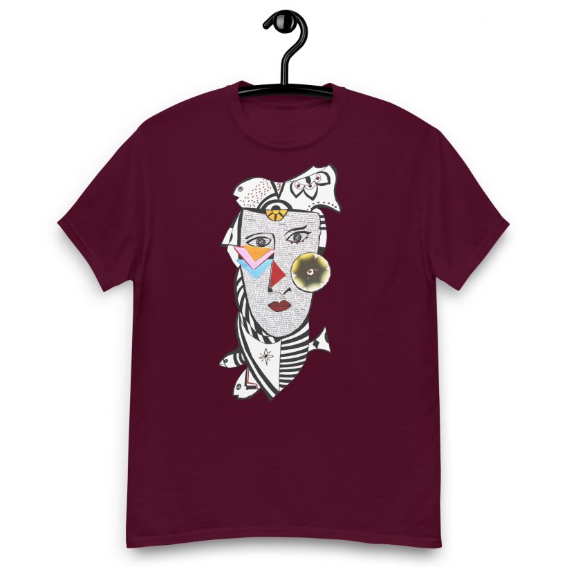 Pètals - Men's classic tee - Maroon Pètals - Men's classic tee - Maroon