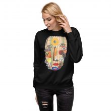 BLACK - Unisex premium sweatshirt - Addicted Personality BLACK - Unisex premium sweatshirt - Addicted Personality