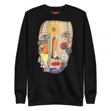 BLACK - Unisex premium sweatshirt - Addicted Personality BLACK - Unisex premium sweatshirt - Addicted Personality