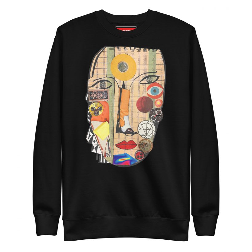BLACK - Unisex premium sweatshirt - Addicted Personality BLACK - Unisex premium sweatshirt - Addicted Personality
