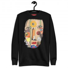 BLACK - Unisex premium sweatshirt - Addicted Personality BLACK - Unisex premium sweatshirt - Addicted Personality