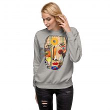 CARBON GREY - Unisex premium sweatshirt - Addicted Personality CARBON GREY - Unisex premium sweatshirt - Addicted Personality