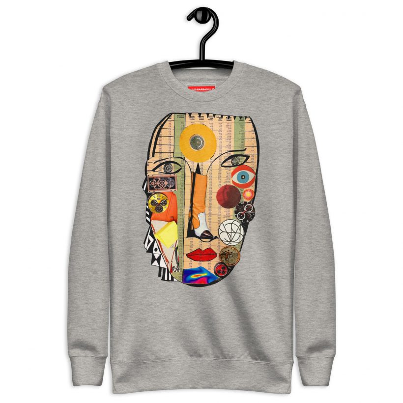 CARBON GREY - Unisex premium sweatshirt - Addicted Personality CARBON GREY - Unisex premium sweatshirt - Addicted Personality