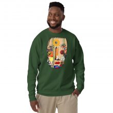 FOREST GREEN - Unisex premium sweatshirt - Addicted Personality FOREST GREEN - Unisex premium sweatshirt - Addicted Personality