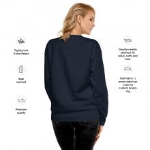 NAVY - Unisex premium sweatshirt - Addicted Personality NAVY - Unisex premium sweatshirt - Addicted Personality