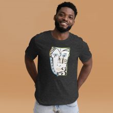 DARK GREY - Unisex Staple t-Shirt - No.3 Lluís Barbadillo DARK GREY - Unisex Staple t-Shirt - No.3 Lluís Barbadillo