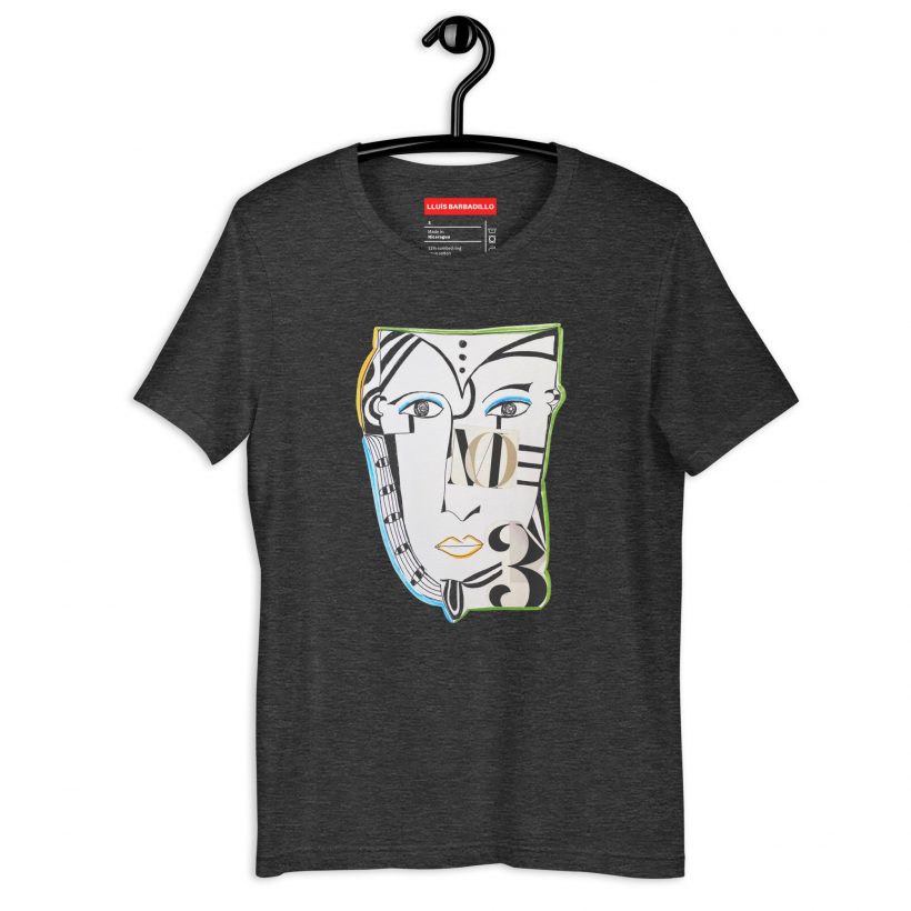 DARK GREY Heather - Unisex Staple t-Shirt - No.3 Lluís Barbadillo DARK GREY Heather - Unisex Staple t-Shirt - No.3 Lluís Barbadillo