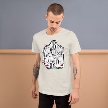 HEATHER DUST - Mirades Indiscretes - Unisex t-Shirt HEATHER DUST - Mirades Indiscretes - Unisex t-Shirt
