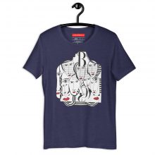MIDNIGHT NAVY - Mirades Indiscretes - Unisex t-Shirt MIDNIGHT NAVY - Mirades Indiscretes - Unisex t-Shirt