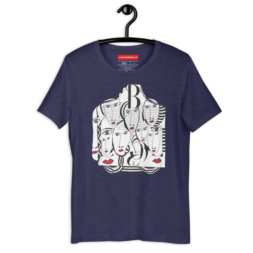 MIDNIGHT NAVY - Mirades Indiscretes - Unisex t-Shirt MIDNIGHT NAVY - Mirades Indiscretes - Unisex t-Shirt