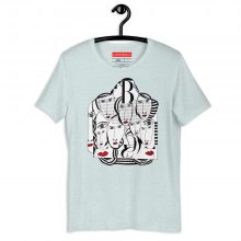 PRISM ICE BLUE - Mirades Indiscretes - Unisex t-Shirt PRISM ICE BLUE - Mirades Indiscretes - Unisex t-Shirt