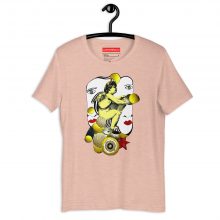 HEATHER Prism PEACH - Unisex Staple t-Shirt 'Celestial Symphony' by Lluís Barbadillo HEATHER Prism PEACH - Unisex Staple t-Shirt 'Celestial Symphony' by Lluís Barbadillo