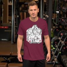 MAROON - Mirades Indiscretes - Unisex t-Shirt MAROON - Mirades Indiscretes - Unisex t-Shirt