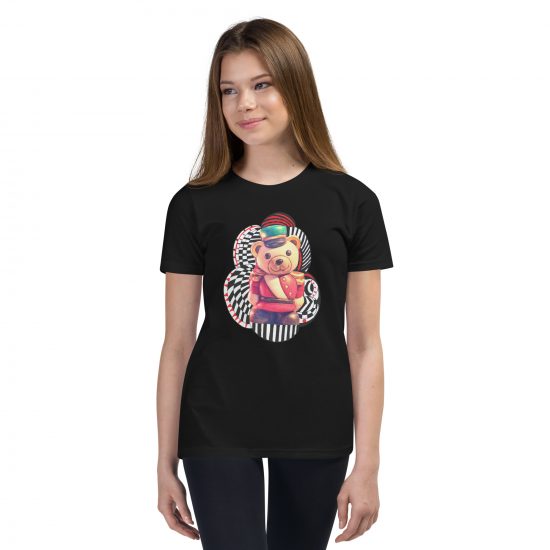 BLACK - Little Bear Youth Staple Tee