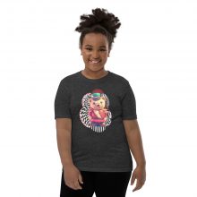 DARK GREY HEATHER - Little Bear Youth Staple Tee